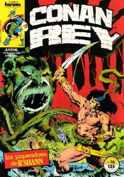 Portada Conan Rey # 16