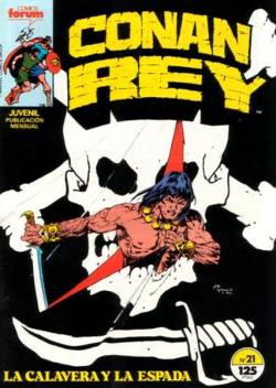 Portada Conan Rey # 21