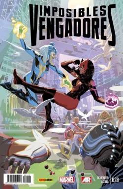 Portada Imposibles Vengadores Nº28 (Marvel Now)