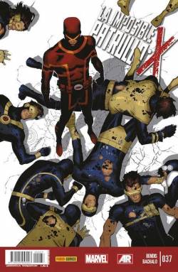 Portada Imposible Patrulla-X Nº37 (Marvel Now)