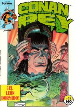 Portada Conan Rey # 33