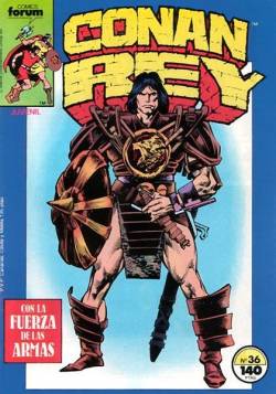 Portada Conan Rey # 36