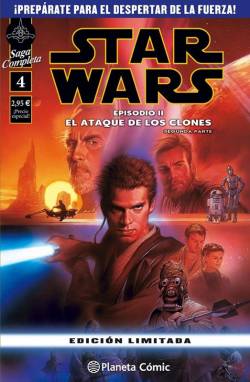 Portada Star Wars Saga Completa Nº04: Episodio Ii La El Ataque De Los Clones Segunda Parte