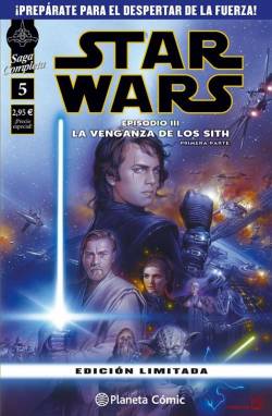 Portada Star Wars Saga Completa Nº05: Episodio Iii La Venganza De Los Sith Primera Parte