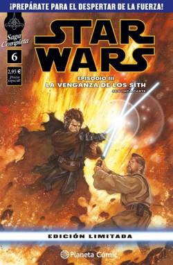 Portada Star Wars Saga Completa Nº06: Episodio Iii La Venganza De Los Sith Segunda Parte