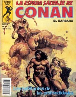Portada Espada Salvaje De Conan Volumen I # 033