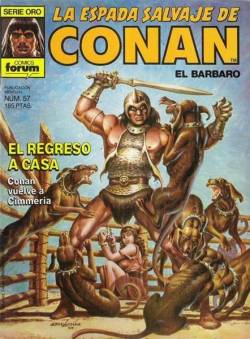 Portada Espada Salvaje De Conan Volumen I # 057