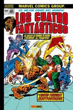 Portada 4 Fantasticos Los Cuatro Terribles Contraatacan Volumen 7 (126-150 Usa) Marvel Gold