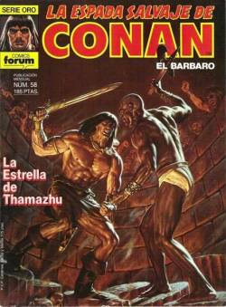 Portada Espada Salvaje De Conan Volumen I # 058