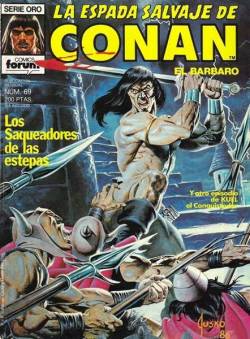 Portada Espada Salvaje De Conan Volumen I # 069