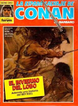 Portada Espada Salvaje De Conan Volumen I # 071
