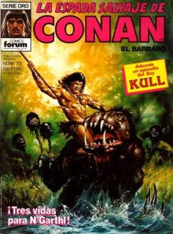 Portada Espada Salvaje De Conan Volumen I # 073