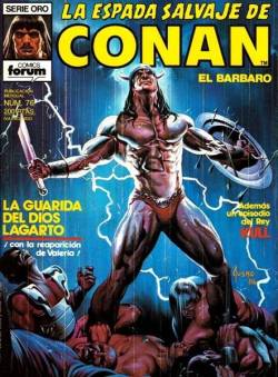 Portada Espada Salvaje De Conan Volumen I # 076