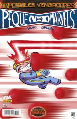 Portada Imposibles Vengadores Nº32: Peque Marvel V Vs X Parte 2 (Marvel Now)