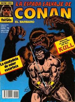 Portada Espada Salvaje De Conan Volumen I # 079