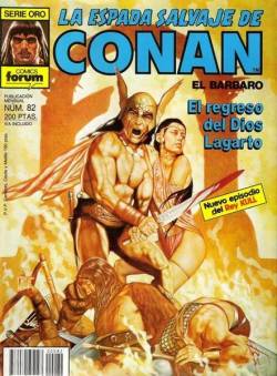 Portada Espada Salvaje De Conan Volumen I # 082