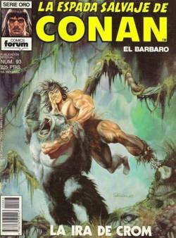 Portada Espada Salvaje De Conan Volumen I # 093