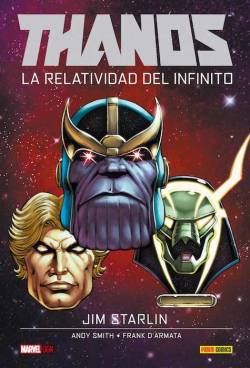 Portada Thanos: La Relatividad Del Infinito (Marvel Graphic Novels)