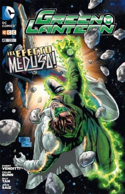 Portada Green Lantern Nº45: ¡El Efecto Medusa! (Dc Nuevo Universo)