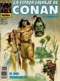 Portada Espada Salvaje De Conan Volumen I # 101