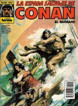 Portada Espada Salvaje De Conan Volumen I # 105