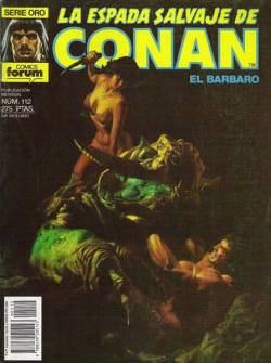 Portada Espada Salvaje De Conan Volumen I # 112