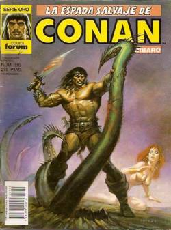 Portada Espada Salvaje De Conan Volumen I # 115