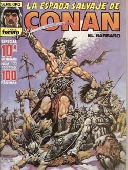 Portada Espada Salvaje De Conan Volumen I # 122