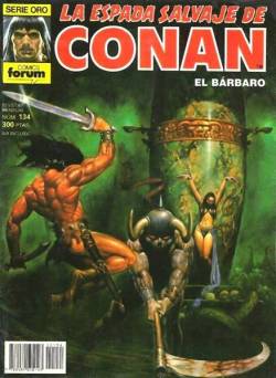 Portada Espada Salvaje De Conan Volumen I # 134