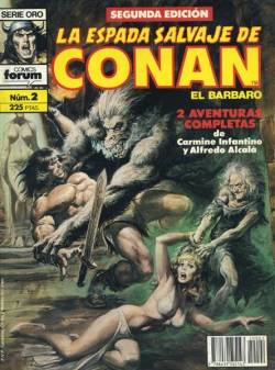 Portada Espada Salvaje De Conan Volumen I 2ª Ed # 002