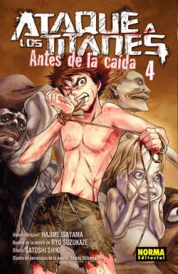 Portada Ataque A Los Titanes: Antes De La Caida Nº04