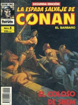Portada Espada Salvaje De Conan Volumen I 2ª Ed # 005