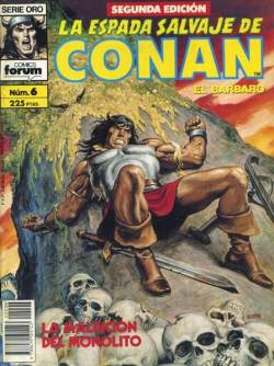 Portada Espada Salvaje De Conan Volumen I 2ª Ed # 006