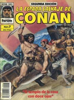 Portada Espada Salvaje De Conan Volumen I 2ª Ed # 007