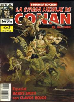 Portada Espada Salvaje De Conan Volumen I 2ª Ed # 008