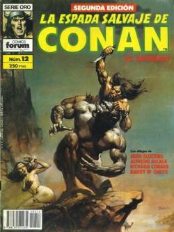 Portada Espada Salvaje De Conan Volumen I 2ª Ed # 012