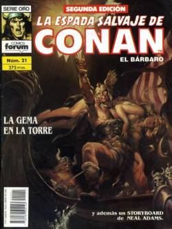 Portada Espada Salvaje De Conan Volumen I 2ª Ed # 021
