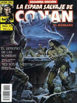 Portada Espada Salvaje De Conan Volumen I 2ª Ed # 022
