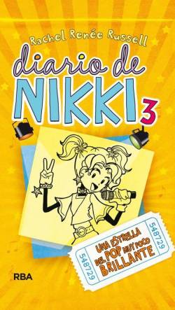 Portada Diario De Nikki Vol.03: Una Estrella Del Pop Muy Poco Brillante