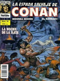 Portada Espada Salvaje De Conan Volumen I 2ª Ed # 036