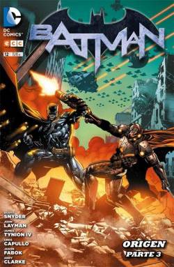 Portada Batman Reedicion Trimestral Nº12 Origen 3