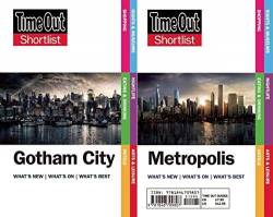 Portada Guia Shortlist De Las Ciudades Gotham City & Metropolis
