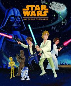 Portada Star Wars: Una Nueva Esperanza (Para Los Mas Pequeños)