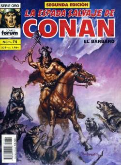 Portada Espada Salvaje De Conan Volumen I 2ª Ed # 074