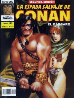 Portada Espada Salvaje De Conan Volumen I 2ª Ed # 086
