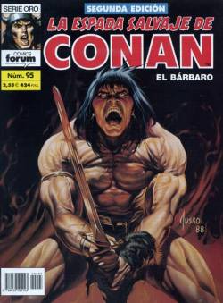 Portada Espada Salvaje De Conan Volumen I 2ª Ed # 095