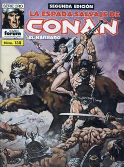 Portada Espada Salvaje De Conan Volumen I 2ª Ed # 130