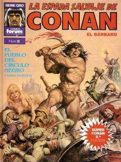 Portada Superconan 2ª Ed # 11 El Pueblo Del Circulo Negro