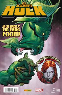 Portada Alucinante Hulk Nº48 (Numero 3 Nueva Etapa Despues De Secret Wars)