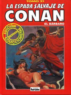 Portada Espada Salvaje De Conan Tomos Rojos # 21